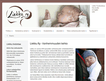 Tablet Screenshot of liekku.net